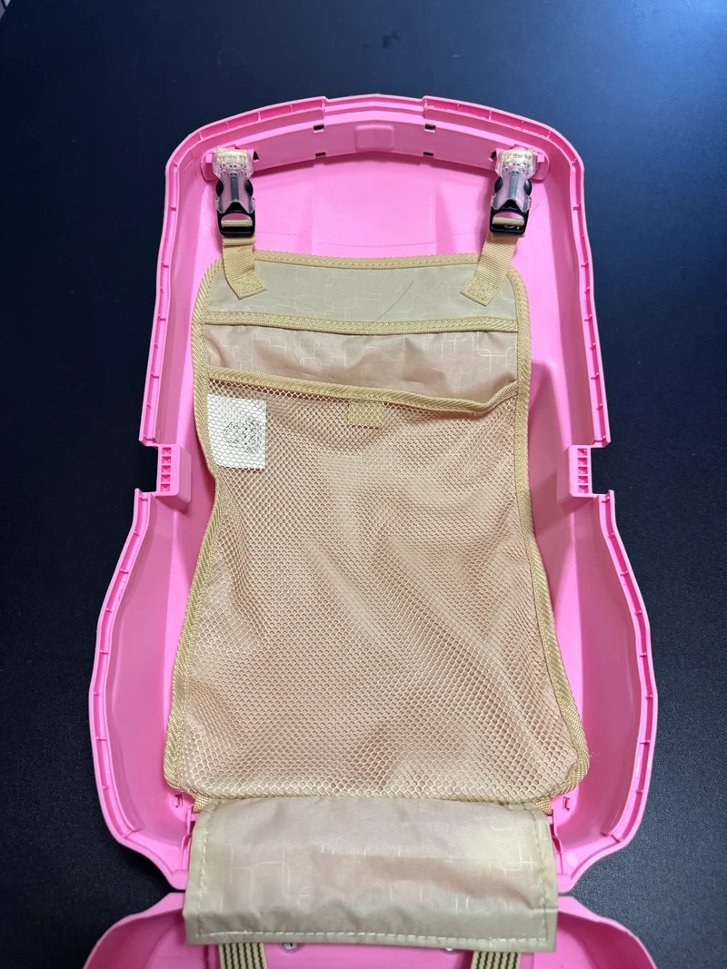 Pink Bumblebee Camaro Rolling Backpack Trolley Luggage for Kids