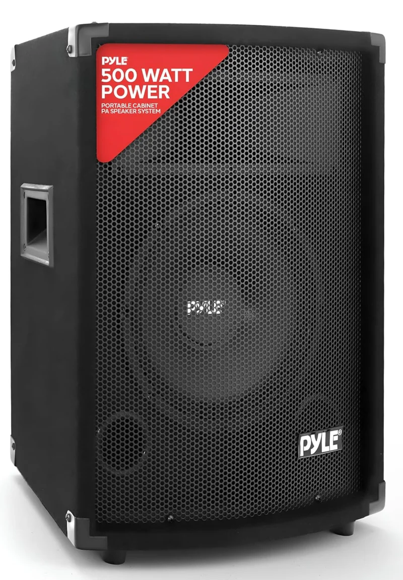PRO 500Watt Outdoor Sound System Vehicle Stereo Speakers w/ 10" Woofer, 1.5" Kapton VC, Dual Tweeters, 4"x10" Super Horn Midrange, Crossover Network