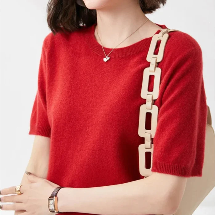Top Classique Tricoté Femme – Plusieurs Couleurs