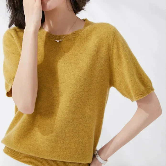 Top Classique Tricoté Femme – Plusieurs Couleurs