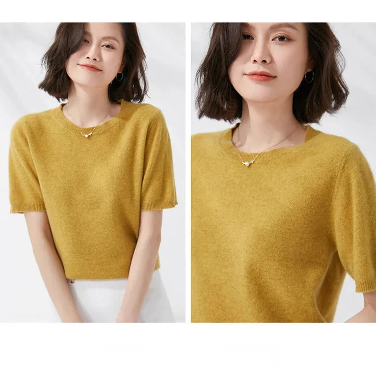 Top Classique Tricoté Femme – Plusieurs Couleurs