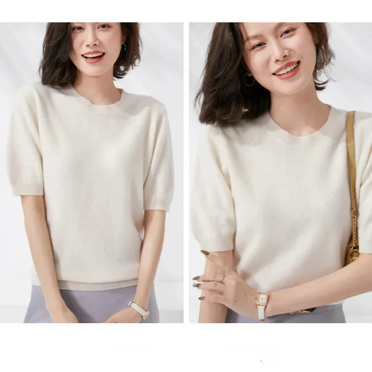 Top Classique Tricoté Femme – Plusieurs Couleurs
