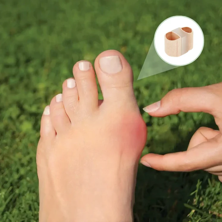4x Séparateurs d'orteils Spécial Hallux Valgus