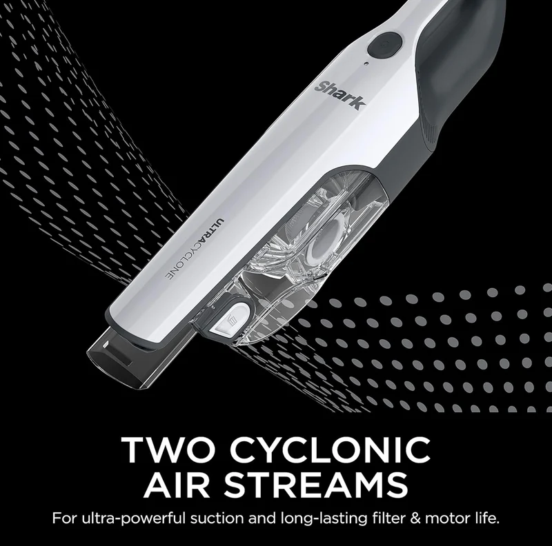 Shark 2-in-1 Pet Pro Cordless Handheld Vacuum Ultracyclone System - White