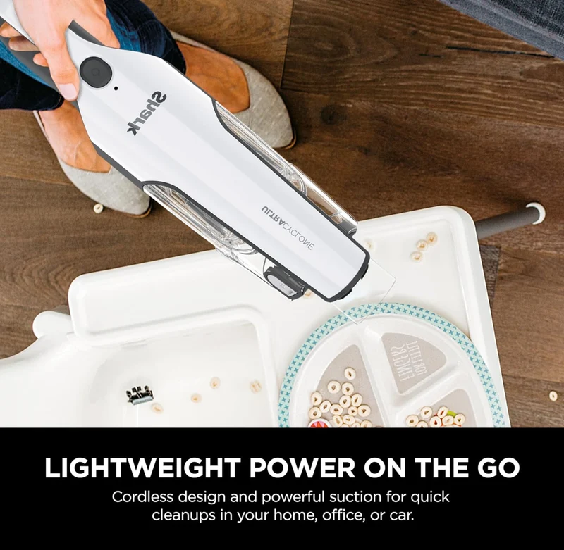 Shark 2-in-1 Pet Pro Cordless Handheld Vacuum Ultracyclone System - White