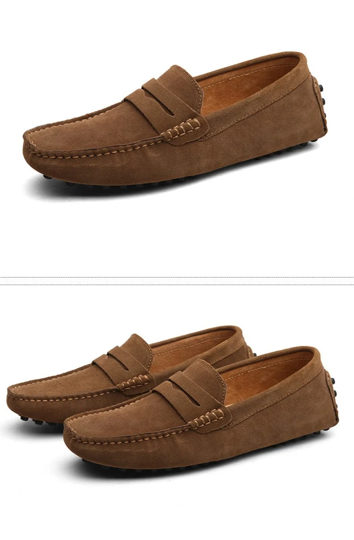 Mocassins en daim pour Hommes - Collection 2023