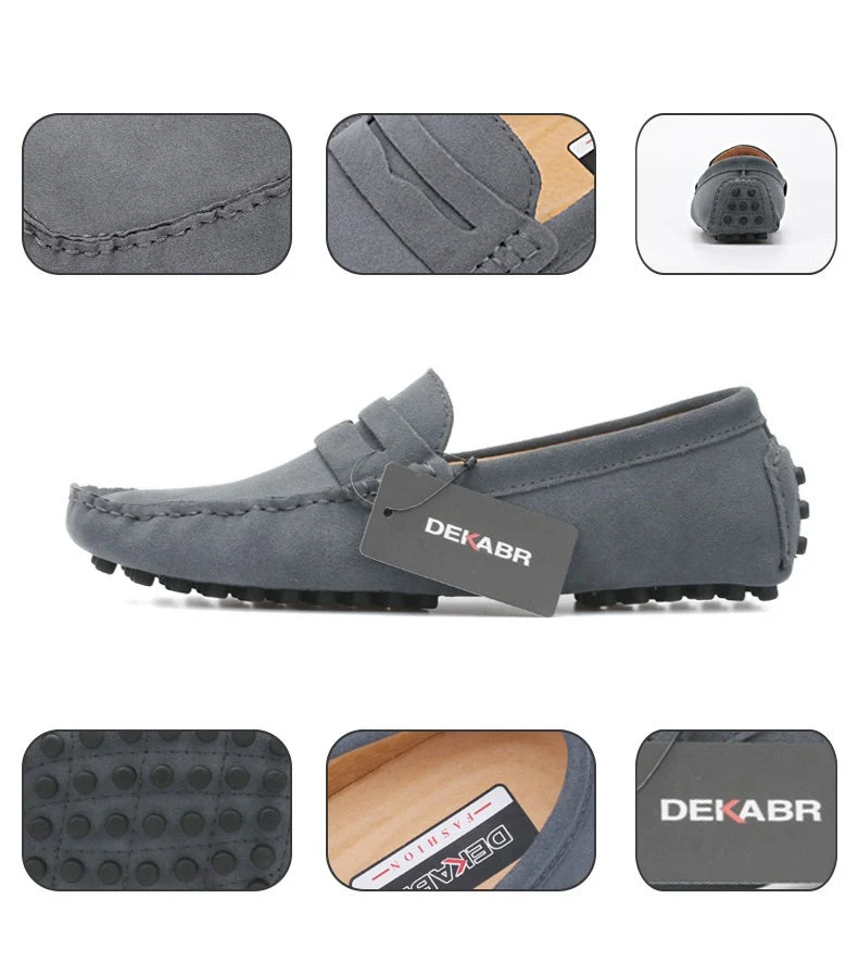 Mocassins en daim pour Hommes - Collection 2023