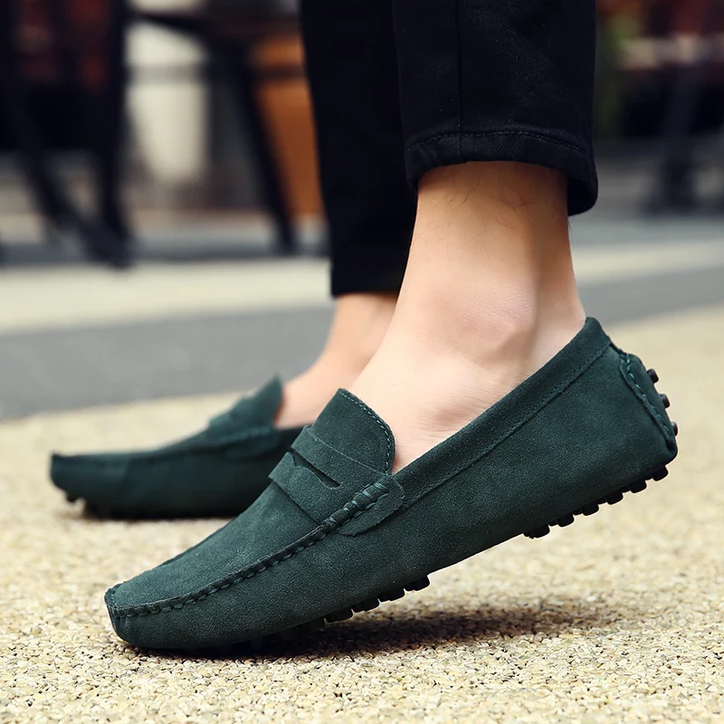 Mocassins en daim pour Hommes - Collection 2023