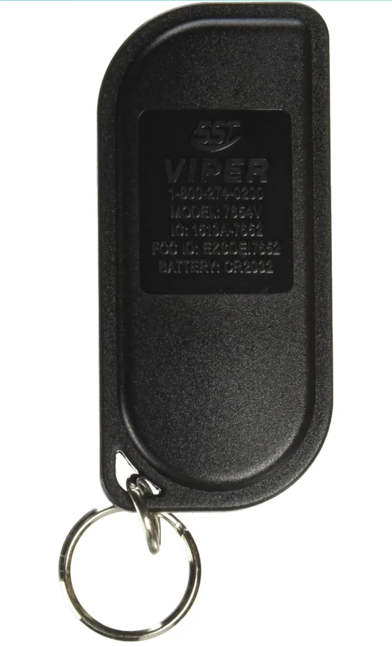 Viper Remote Replacement 7654V - 1 Way 5 Button Remote 1/2 Mile Range Car Remote