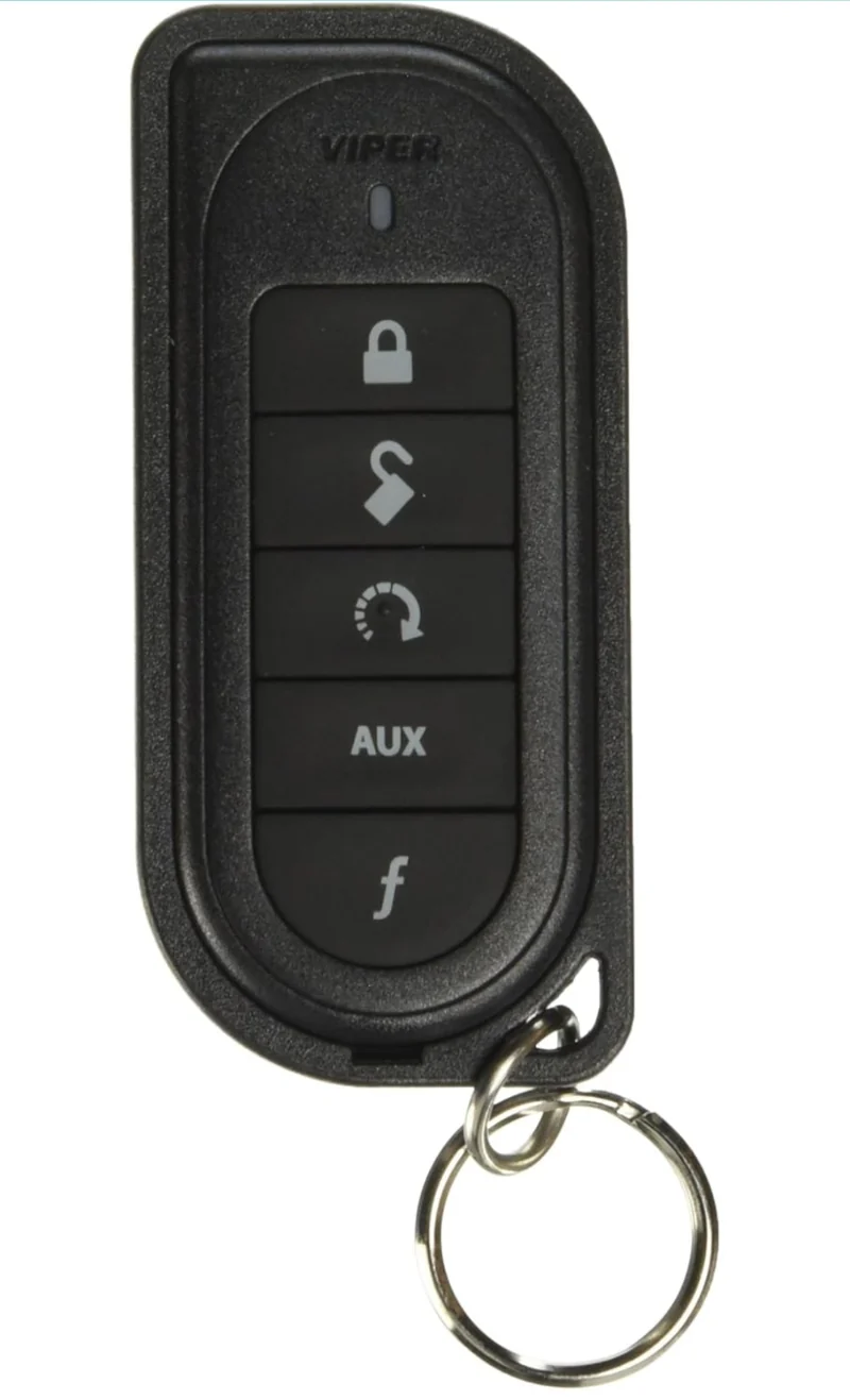 Viper Remote Replacement 7654V - 1 Way 5 Button Remote 1/2 Mile Range Car Remote