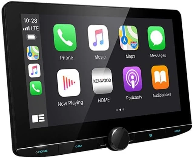 KENWOOD eXcelon 10.1" High Definition Navigation Car Stereo Receiver with Capacitive Touch Panel