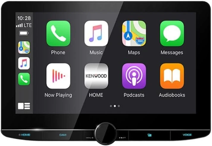 KENWOOD eXcelon 10.1" High Definition Navigation Car Stereo Receiver with Capacitive Touch Panel