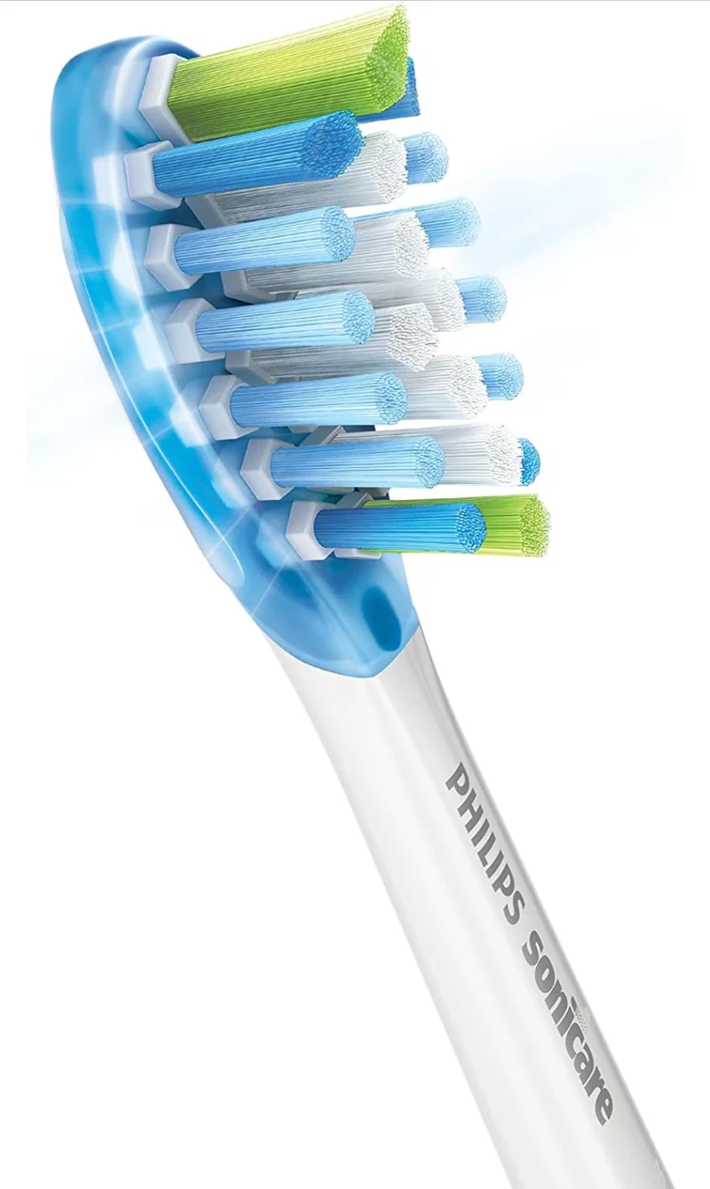Philips Sonicare Genuine Toothbrush Head Variety Pack, C3 Premium Plaque Control and C2 Optimal Control, 3 Brush Heads - White