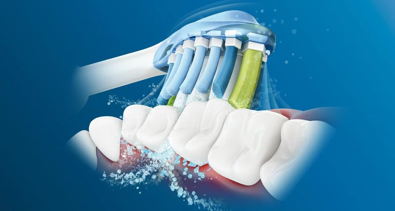 Philips Sonicare Genuine Toothbrush Head Variety Pack, C3 Premium Plaque Control and C2 Optimal Control, 3 Brush Heads - White