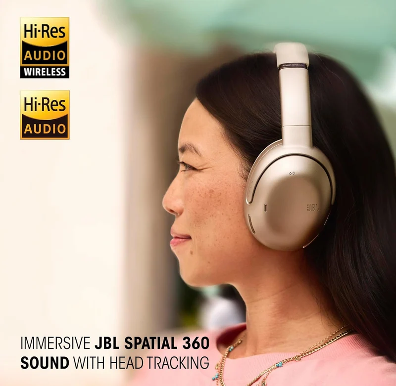 JBL Tour One M3 Smart Tx - Wireless Over-Ear Noise Cancelling Headphones with Smart Transmitter - (Mocha)