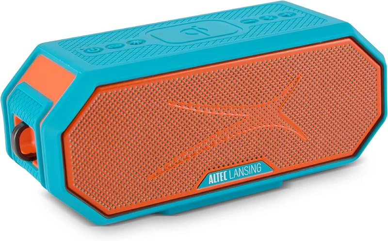 Portable Bluetooth Speaker HYDRABLAST 2.0, Waterproof IP67, 20W Output Power, Magnetic Bluetooth Speaker (Miami Dolphins)