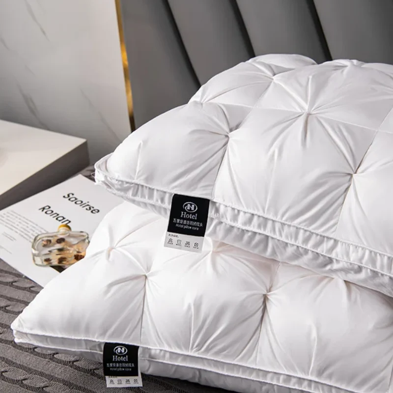 Oreiller d'hôtel de luxe - Coton & Plume d'oie