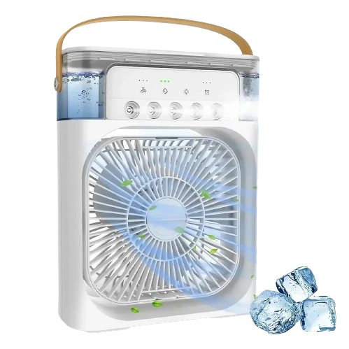 Rafraîchisseur d'air portable 3 en 1 avec brumisateur intégré