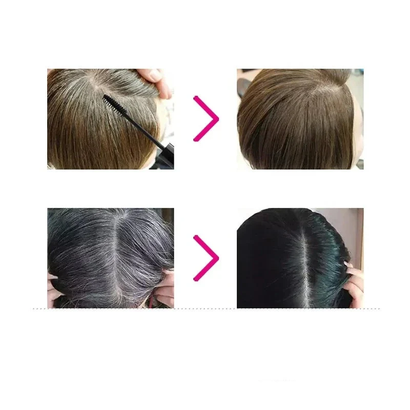 Lot de 2 Applicateur de Teinture capillaire Anti-Cheveux gris 2 en 1