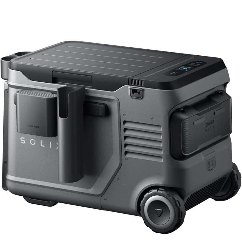 Anker SOLIX EverFrost 2 40L Cooler with Road Trip Kit, 42 qt Car Electric Cooler with 288Wh