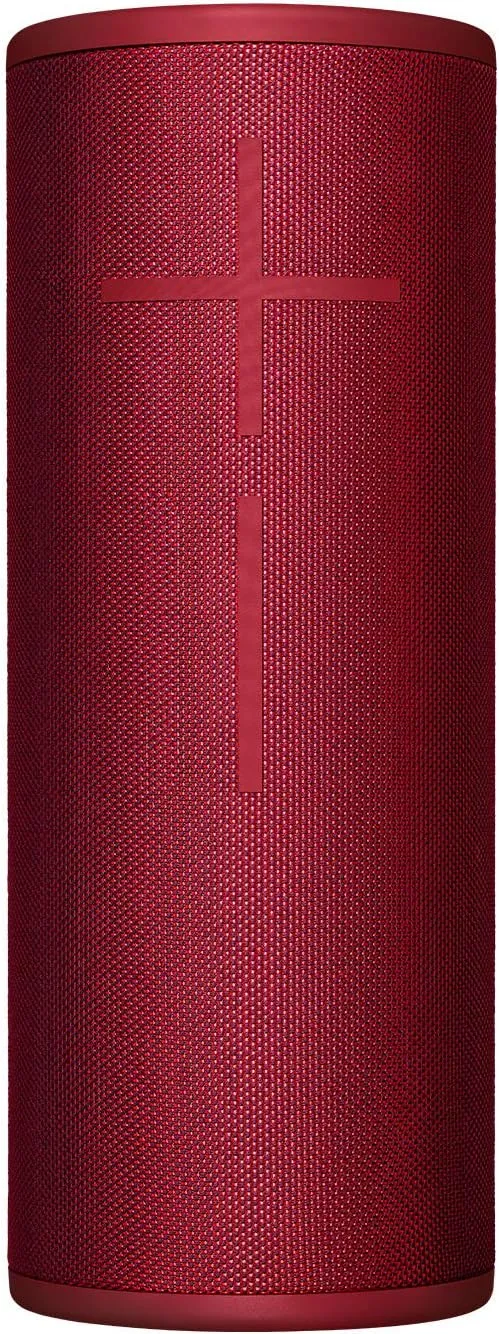 Ultimate Ears Megaboom 3 Portable Wireless Bluetooth Speaker (Powerful Sound + Thundering Bass, Bluetooth, Magic Button, Waterproof, Battery 20 Hours) - Sunset Red