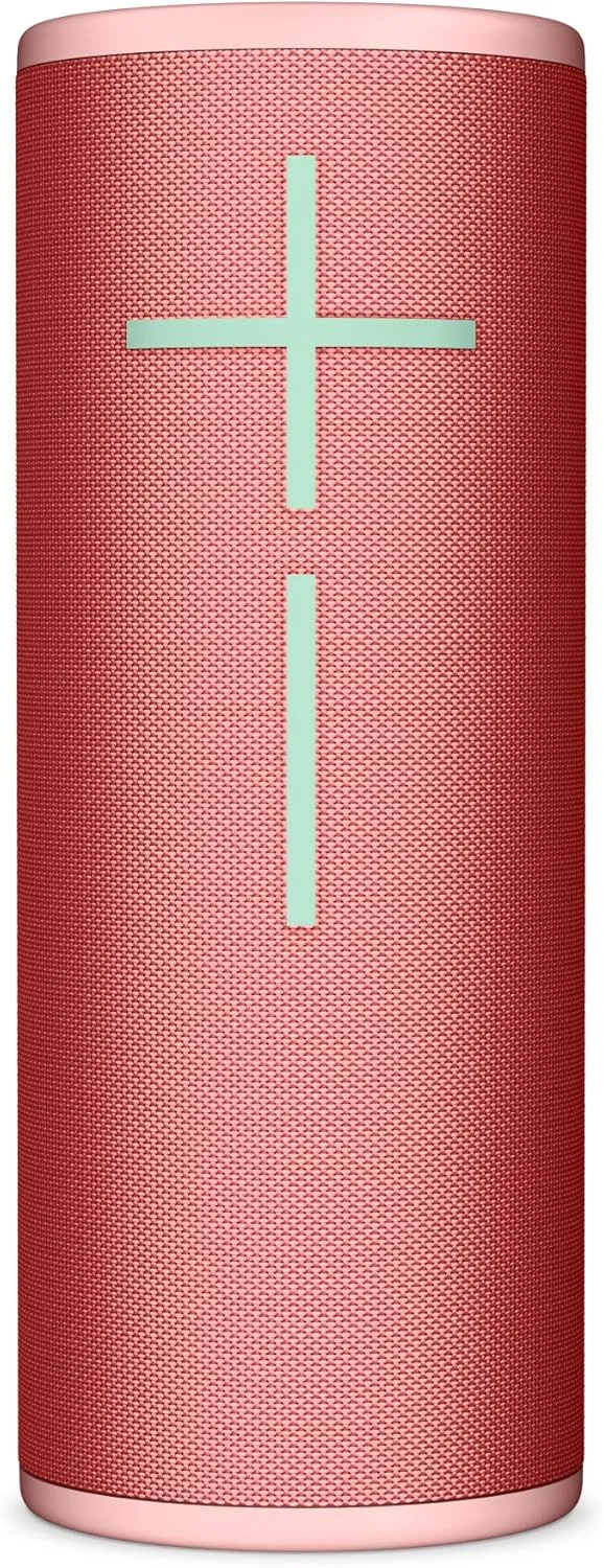 Ultimate Ears Boom 4 Portable Waterproof Bluetooth Speaker with 360-Degree Immersive Sound, Outdoor Floating Speaker, 15-Hour Battery, 147ft Range - Red