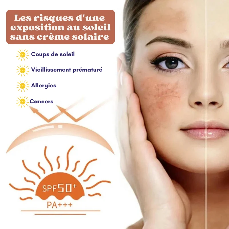Crème solaire SPF50+ en stick - 1 ACHETÉE = 1 OFFERTE