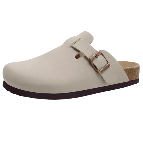 Comwarm - Mules sabots en daim - Modèle mixte