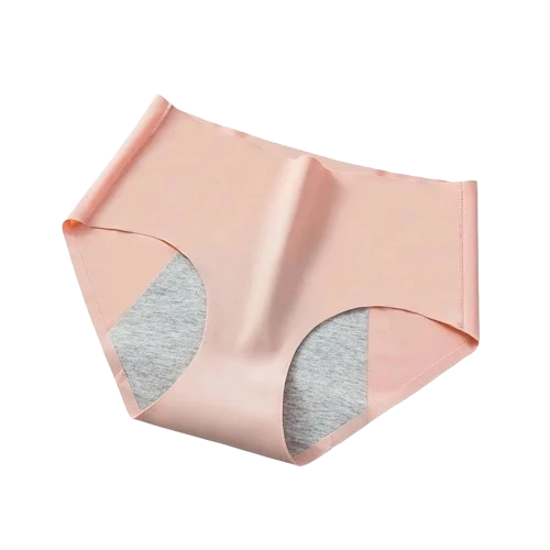 Lot de 3 Culottes anti-fuites en soie glacée