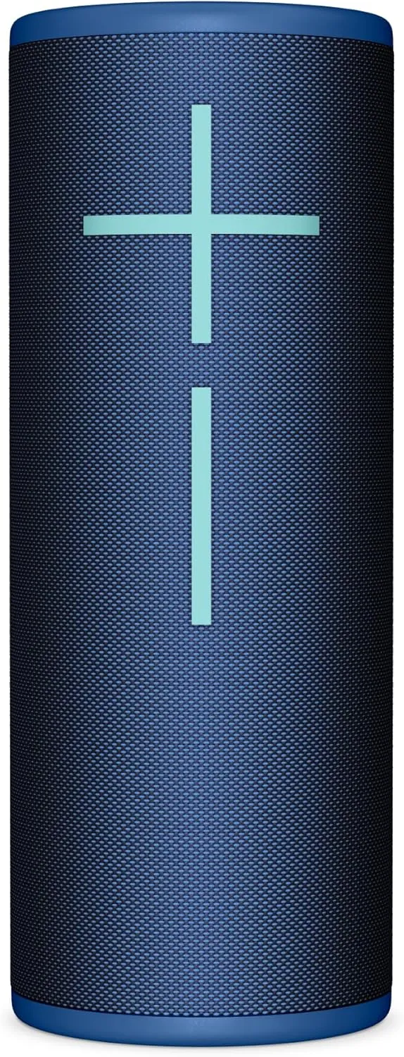 Ultimate Ears Boom 4 Portable Waterproof Bluetooth Speaker with 360-Degree Immersive Sound, Outdoor Floating Speaker, 15-Hour Battery, 147ft Range - Blue