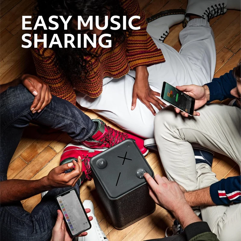 Ultimate Ears Hyperboom Portable Bluetooth Speakers, Loud Party Speaker, Big Bass, Water Resistant IPX4, 150 Ft Range, USB-C – Black