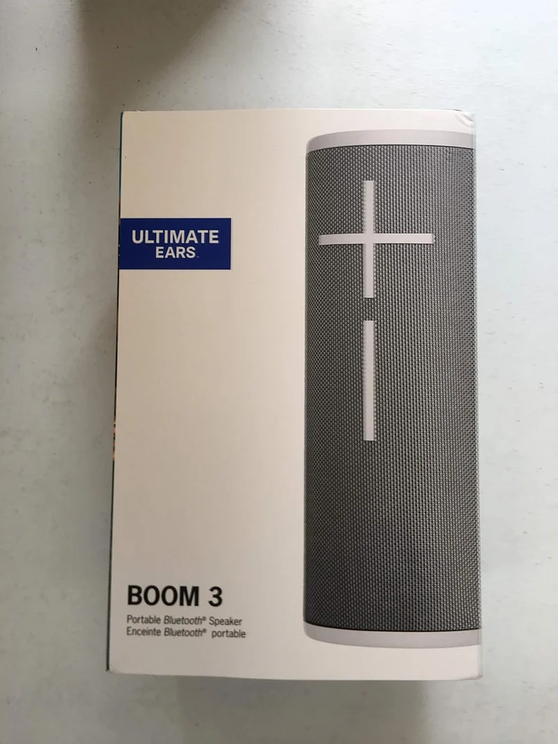 Ultimate Ears Boom 3 Wireless Bluetooth Speaker - Raincloud (Renewed)