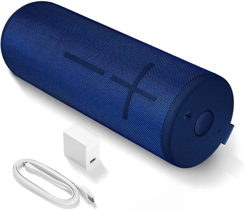 Ultimate Ears MEGABOOM 3 Portable Waterproof Bluetooth Speaker - Bulk Packaging - Lagoon Blue (Renewed)