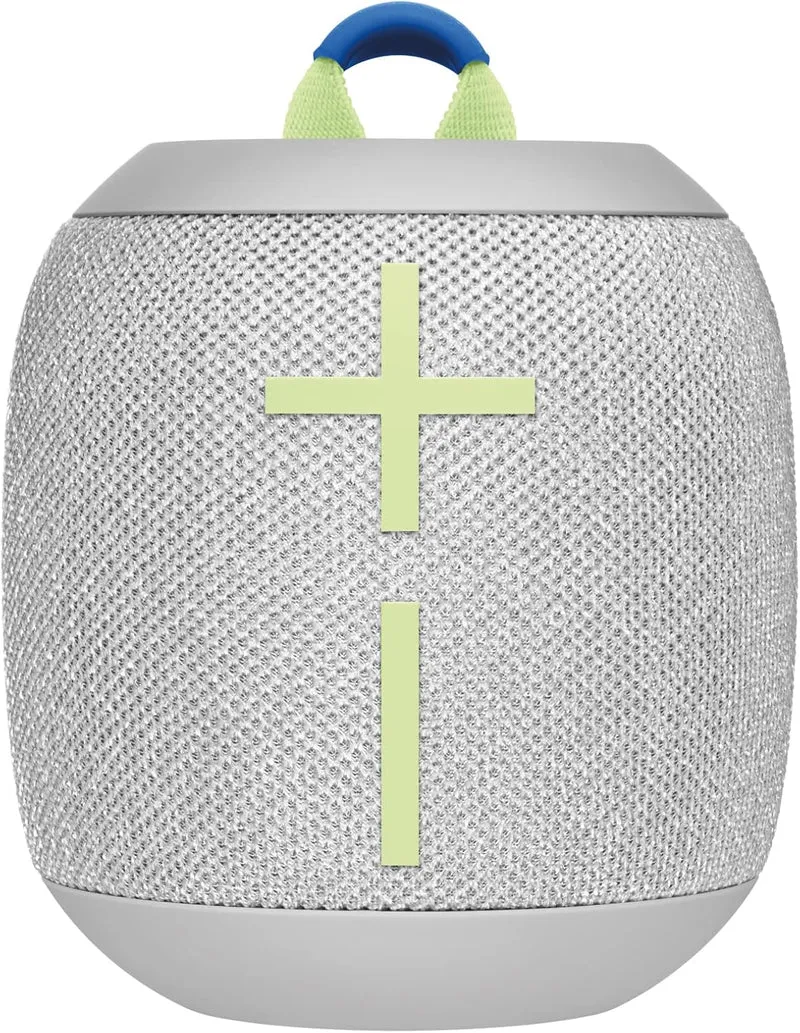 Ultimate Ears WONDERBOOM 3 Waterproof/Dustproof Mini Speaker - Joyous Brights Grey (Renewed)