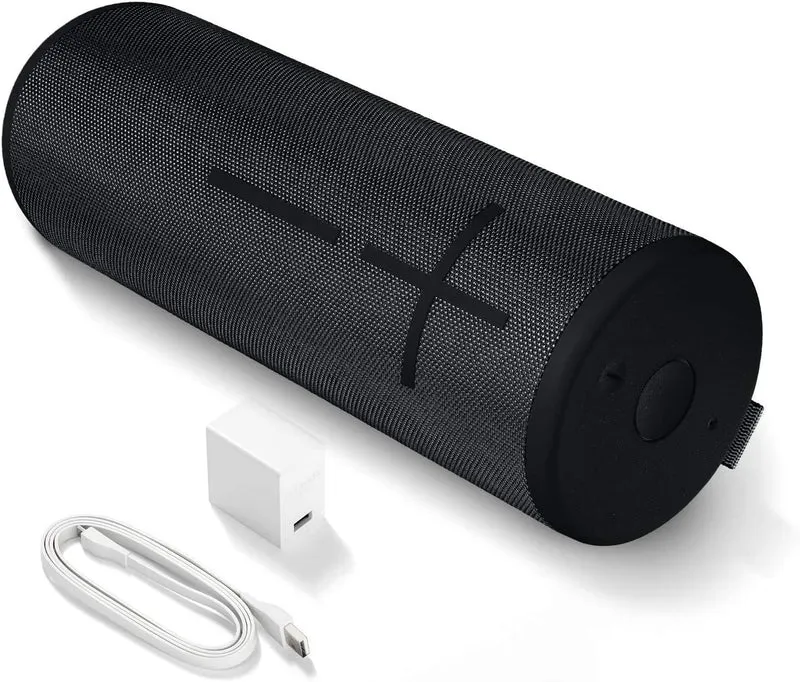 Ultimate Ears MEGABOOM 3 Portable Waterproof Bluetooth Speaker - Bulk Packaging - Night Black