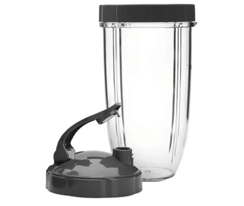 NutriBullet Pro Deluxe Upgrade Cup Replacement - Grey/Clear (32 Oz)
