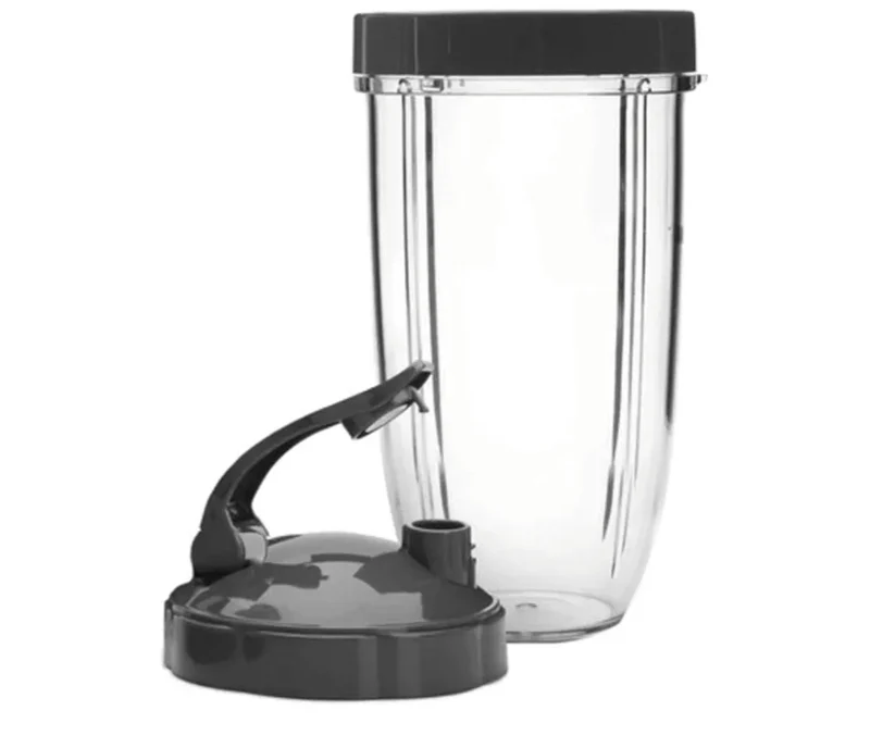 NutriBullet Pro Deluxe Upgrade Cup Replacement - Grey/Clear (32 Oz)