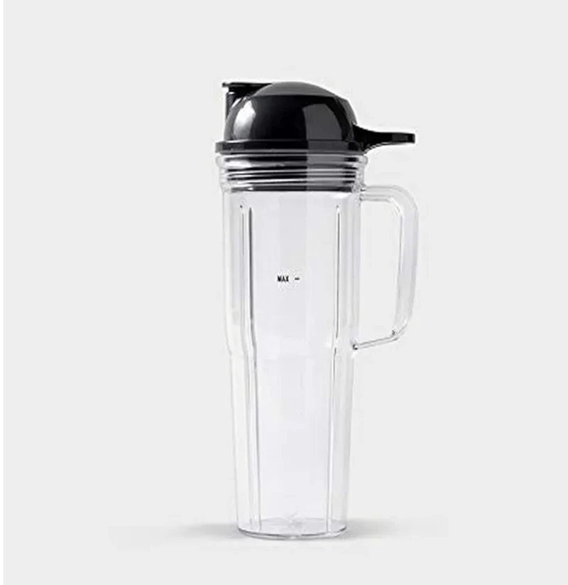 NutriBullet Cup with To-Go Lid (32 oz) - Clear/Black