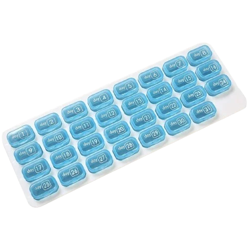 Grand Pilulier mensuel - 31 cases pour un mois