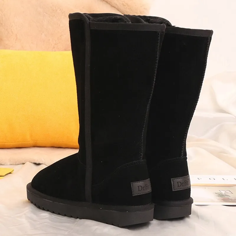 Bottes montantes ULTRA chaudes à Fermeture à Zip