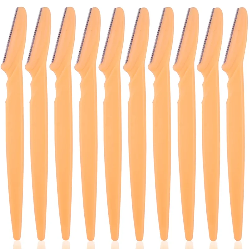 Lot de 10 rasoirs scalpels de Dermaplaning visage - Exfoliant & Rasage