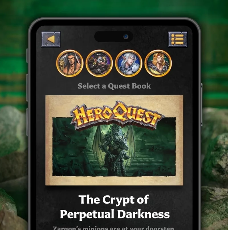 Avalon Hill HeroQuest Joe Manganiello’s The Crypt of Perpetual Darkness Quest Pack - Ages 14+ - (2 to 5 Players)