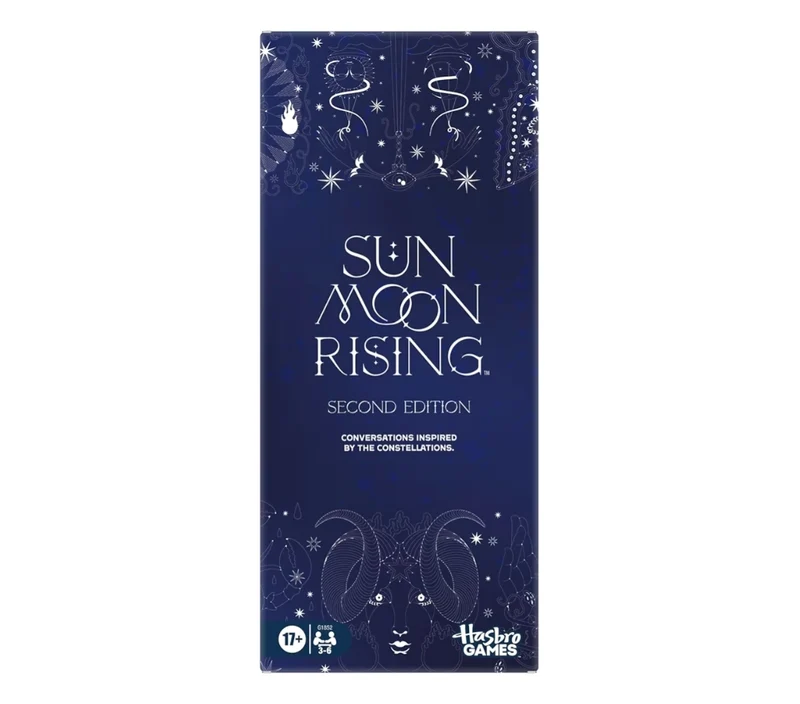 Sun Moon Rising Game (2nd Edition) - 300 Zodiac Inspired Conversation Cards - Astrology Themed Party Games