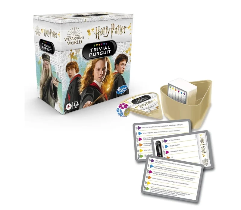 Hasbro Gaming Trivial Pursuit: Wizarding World Harry Potter Edition Compact Trivia Game - 600 Trivia Questions