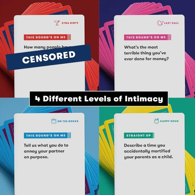 Truth or Drink Party Game by Cut I As Seen on TikTok, YouTube, and Snapchat - 410 Hilarious Questions