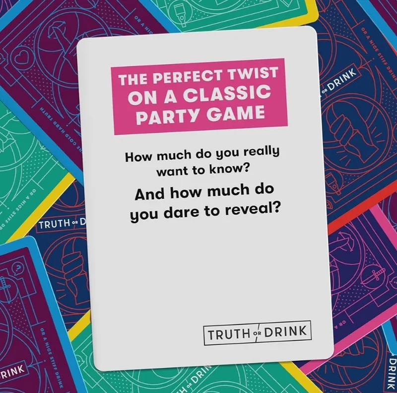 Truth or Drink Party Game by Cut I As Seen on TikTok, YouTube, and Snapchat - 410 Hilarious Questions