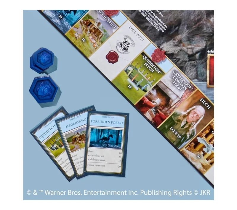 Hasbro Gaming Monopoly Harry Potter Edition Board Game - A Magical Adventure at Hogwarts