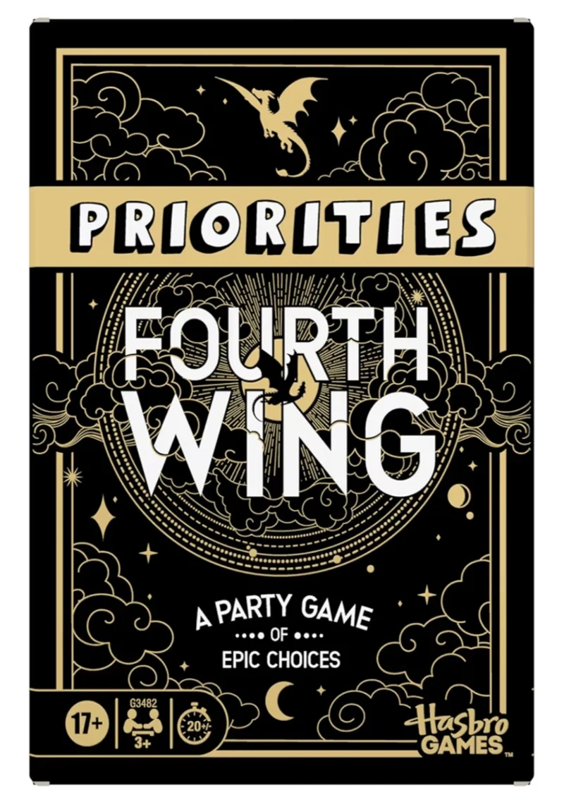 Hasbro Gaming Priorities Fourth Wing Edition Game - Inspired by Empyrean Series