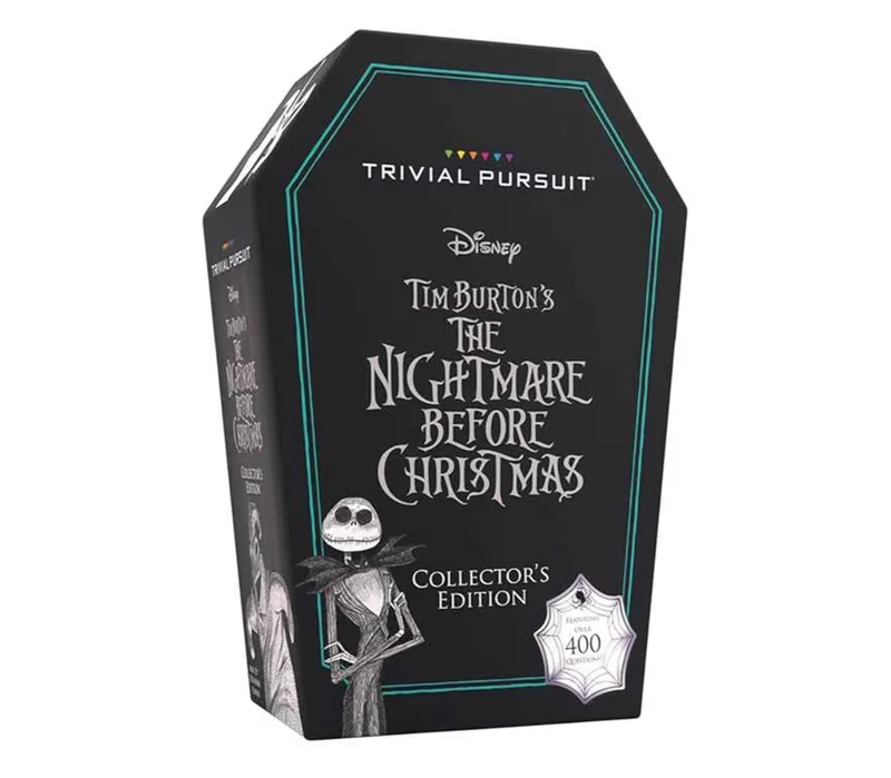TRIVIAL PURSUIT: Disney Tim Burton’s The Nightmare Before Christmas - Collectible Trivia Board Game Featuring 420 Questions