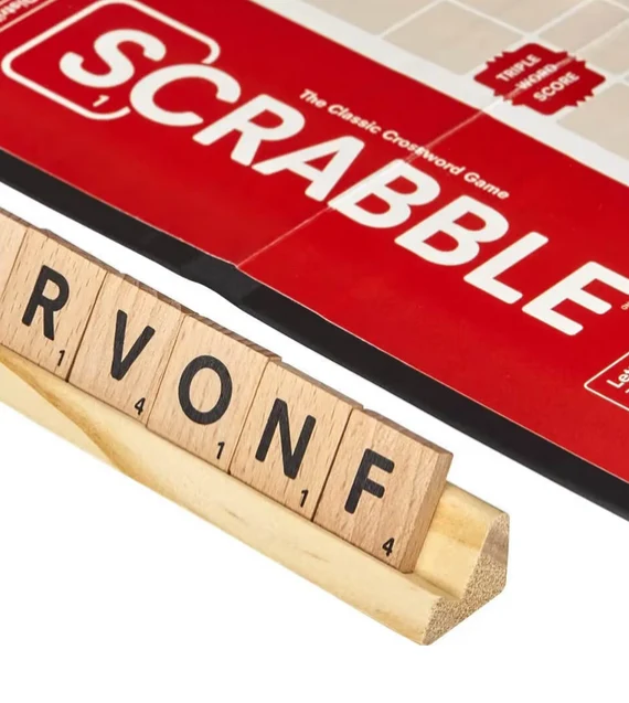 Hasbro Gaming Scrabble Board Game - Classic Word Games - The Classic Crossword Game